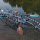 Canoa transparente do lago de pouco peso com certificação equilibrada do GV da guiga