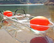 O caiaque plástico do espaço livre alto da estabilidade com pá/2 equipa o barco plástico