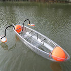 O elevado desempenho considera completamente a canoa, caiaque transparente profundo do mar de 300mm único