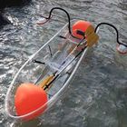 Canoa da procura da água do policarbonato, barcos de pouco peso do esporte do lago com pás