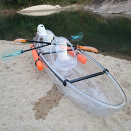 Material à prova de explosões do polímero inferior claro sem emenda dos Paddlers do caiaque 3