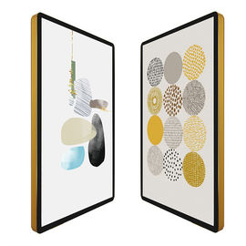 O quadro instantâneo Lightbox fixado na parede, montagem da parede conduziu placas do menu para restaurantes